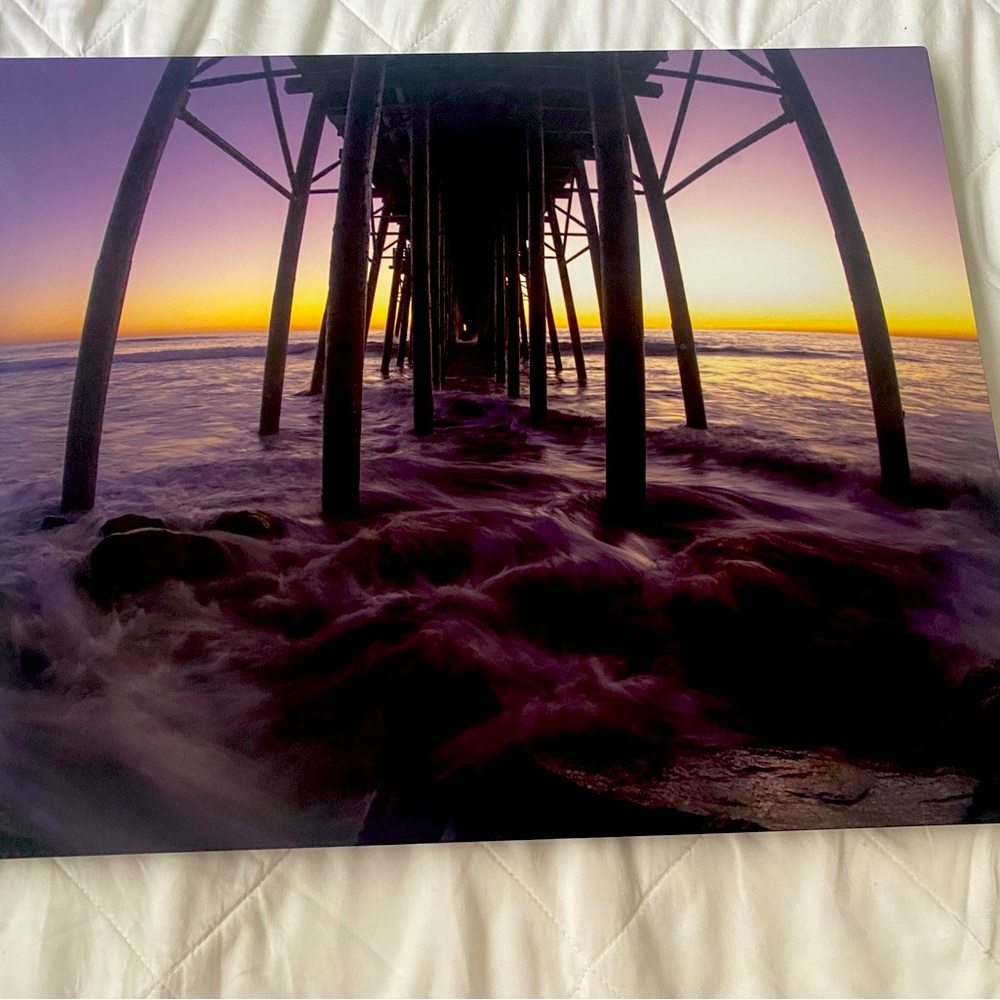 Oceanside Pier Long Exposure Photo 16 x 20”